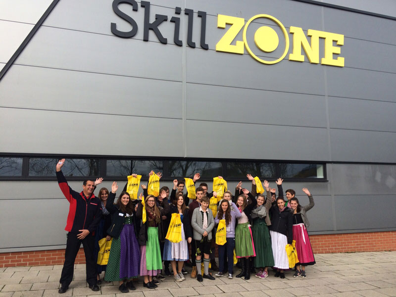 Besuch der Skillzone des Fire & Rescue Service von Gloucestershire